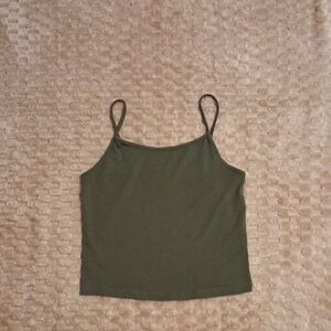 Wild Fable Dark Green Camisole Top